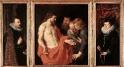 RUBENS, Pieter Pauwel The Incredulity of St Thomas Spain oil painting artist